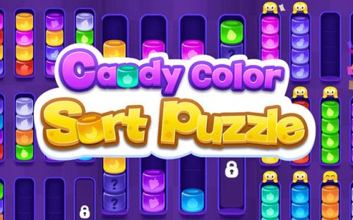 Candy Color Sort Puzzle - Brain Sorting Game