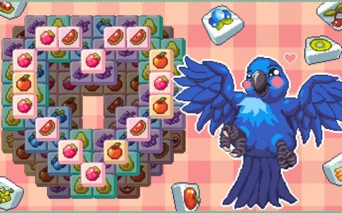 Feed the Parrot - Fruit Match Puzzle Game