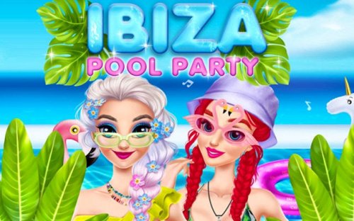 Ibiza Pool Party: Disney Princess Makeover
