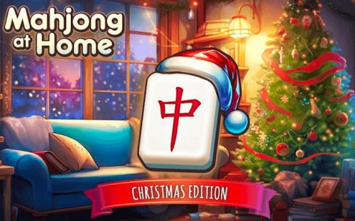 Mahjong At Home: Christmas Edition - Free Online Puzzle Game