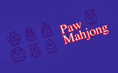 Paw Mahjong: Animal Tile Matching Puzzle