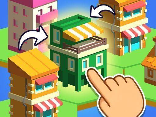 Crafty Town Merge City: Kingdom Builder Puzzle Game