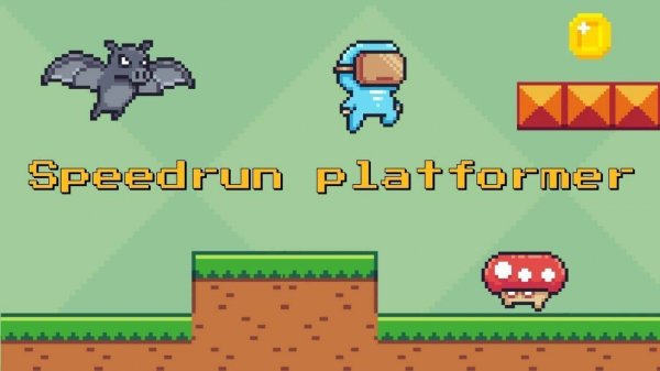 Speedrun Platformer Online Arcade Game