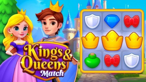 Royal Gem Swap Puzzle