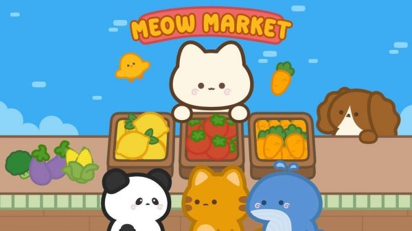 Meow Market: Veggie Shop Puzzle Game - Puzzle Game