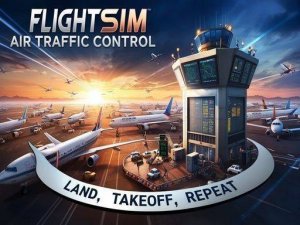 Flight Sim Air Traffic Control Game Simulation