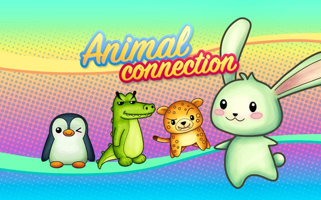 Animal Connection Puzzle Game