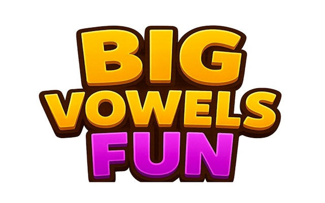Big Vowels Fun: Match 3 Puzzle Game