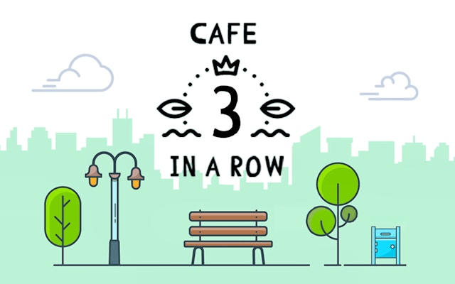 Cafe 3 in a Row - Match Puzzle Game