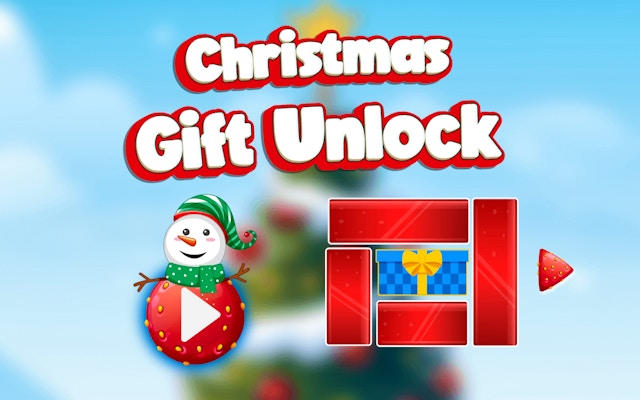 Christmas Gift Unlock Puzzle Game