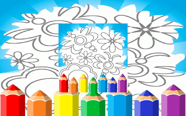 Easy Drawings To Color For Kids - Free Coloring Book Game