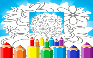 Easy Drawings To Color For Kids - Free Coloring Book Game
