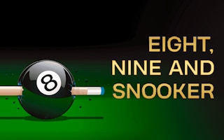 Eight, Nine and Snooker 3D Pool