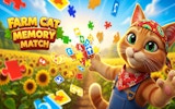 Farm Cat: Memory Match Challenge