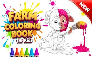 Farm Coloring Book for Kids - Free Online Coloring Game