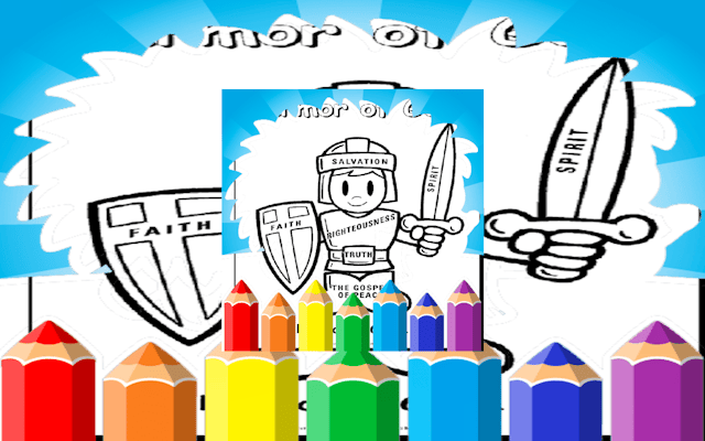 Armor of God Coloring Book: Free Online Pages