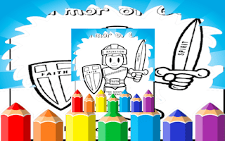 Armor of God Coloring Book: Free Online Pages