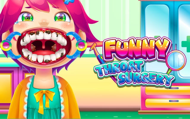 Funny Throat Surgery Doctor Game