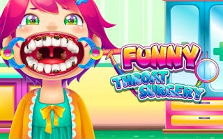 Funny Throat Surgery Doctor Game