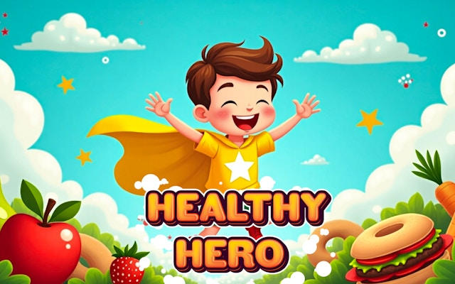 Healthy Hero - Food Dodge Adventure Game