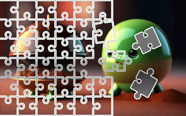 Keroppi Jigsaw Saga Puzzle Slider