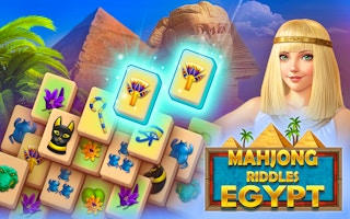 Mahjong Riddles Egypt: Ancient Pyramid Solitaire