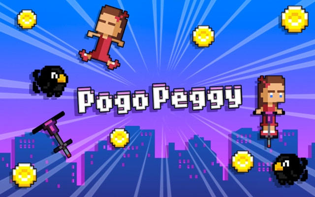 Pogo Peggy: Retro Pogo Adventure
