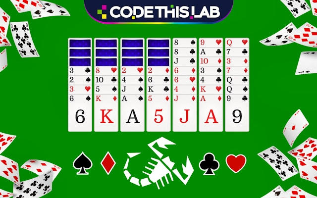 Scorpion Solitaire Card Game