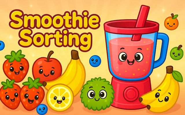Smoothie Sorting Puzzle Game