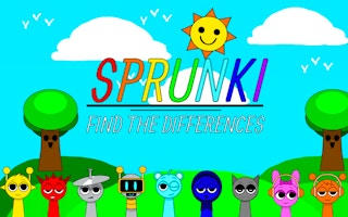 Sprunki Find The Differences Game
