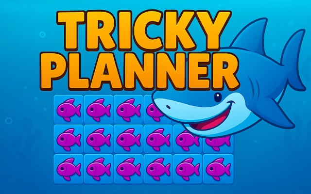 Tricky Planner: Fish Puzzle Game