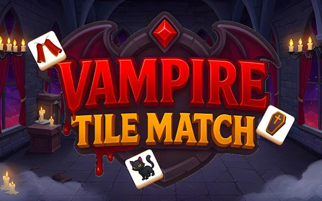 Vampire Tile Match Puzzle Game