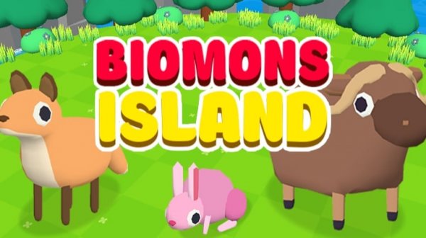Biomons Island 3D Online Animal Collection Game
