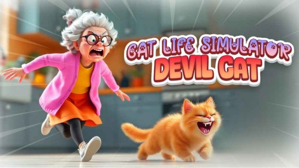 Cat Life Simulator: Devil Cat - Online Chaos Game