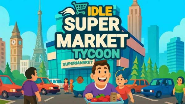 Idle Supermarket Tycoon Game Business Simulation