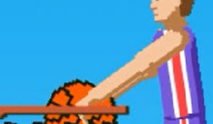 One Button Basketball Online Arcade Game